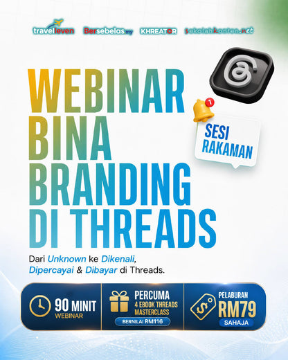 WEBINAR BINA BRANDING DI THREADS (RAKAMAN)