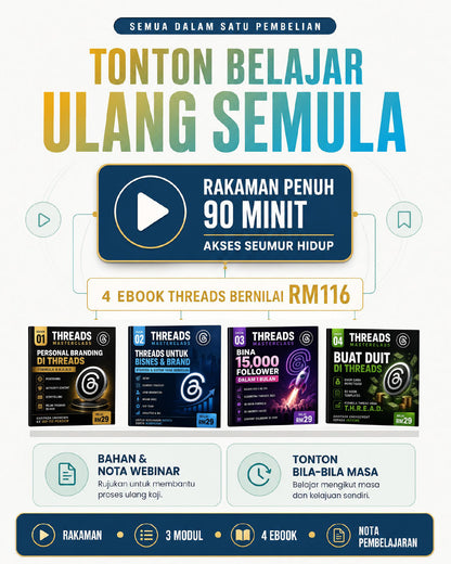WEBINAR BINA BRANDING DI THREADS (RAKAMAN)